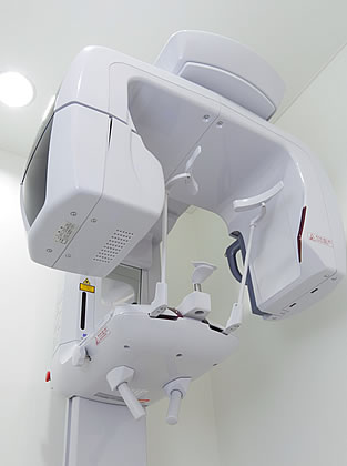 最新の高性能歯科用CT完備